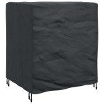 vidaXL Husă pentru mobilă Simplu Negru 116 x 100 x 120 cm 420D