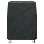 vidaXL Husă pentru mobilă Simplu Negru 116 x 100 x 120 cm 600D