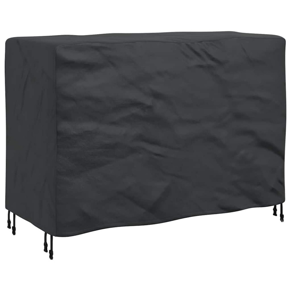 vidaXL Husă pentru mobilier de exterior Negru 140 x 70 x 90 cm 210D