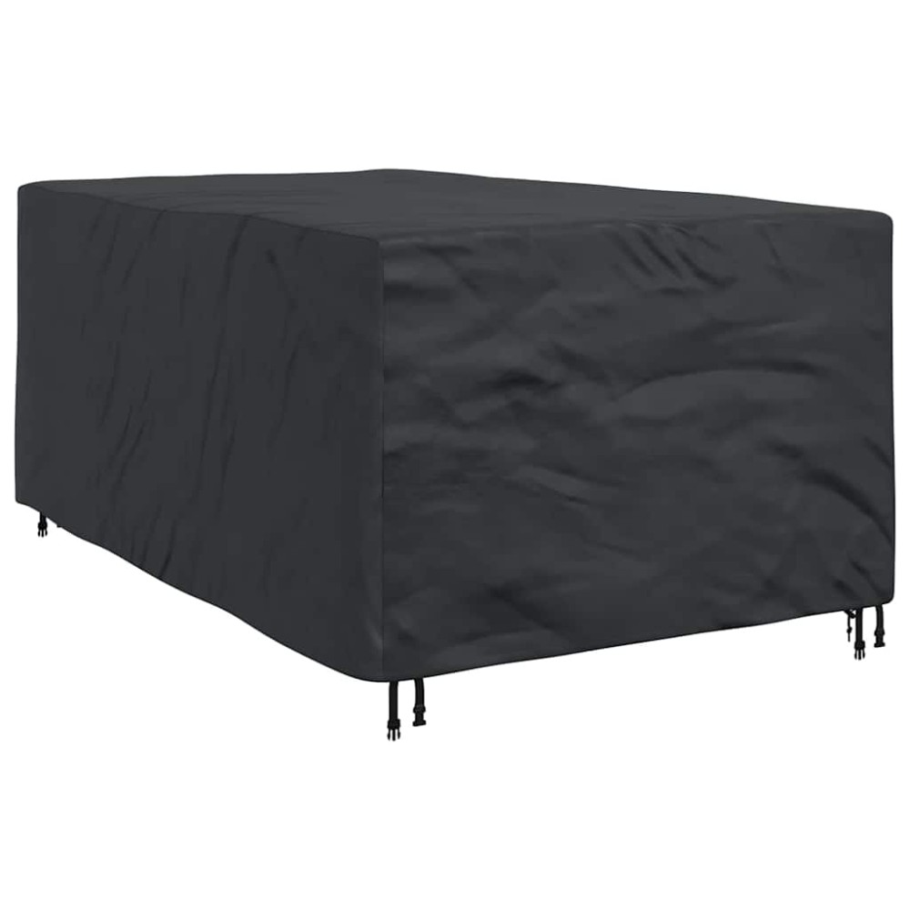 vidaXL Husă pentru mobilier de exterior Negru 143 x 225 x 90 cm 210D