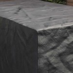 vidaXL Husă pentru mobilă Simplu Negru 143 x 225 x 90 cm 210D