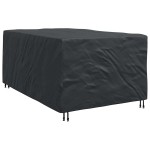 vidaXL Husă pentru mobilă Simplu Negru 143 x 225 x 90 cm 420D