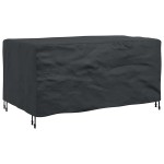 vidaXL Husă pentru mobilă Simplu Negru 160 x 100 x 70 cm 210D