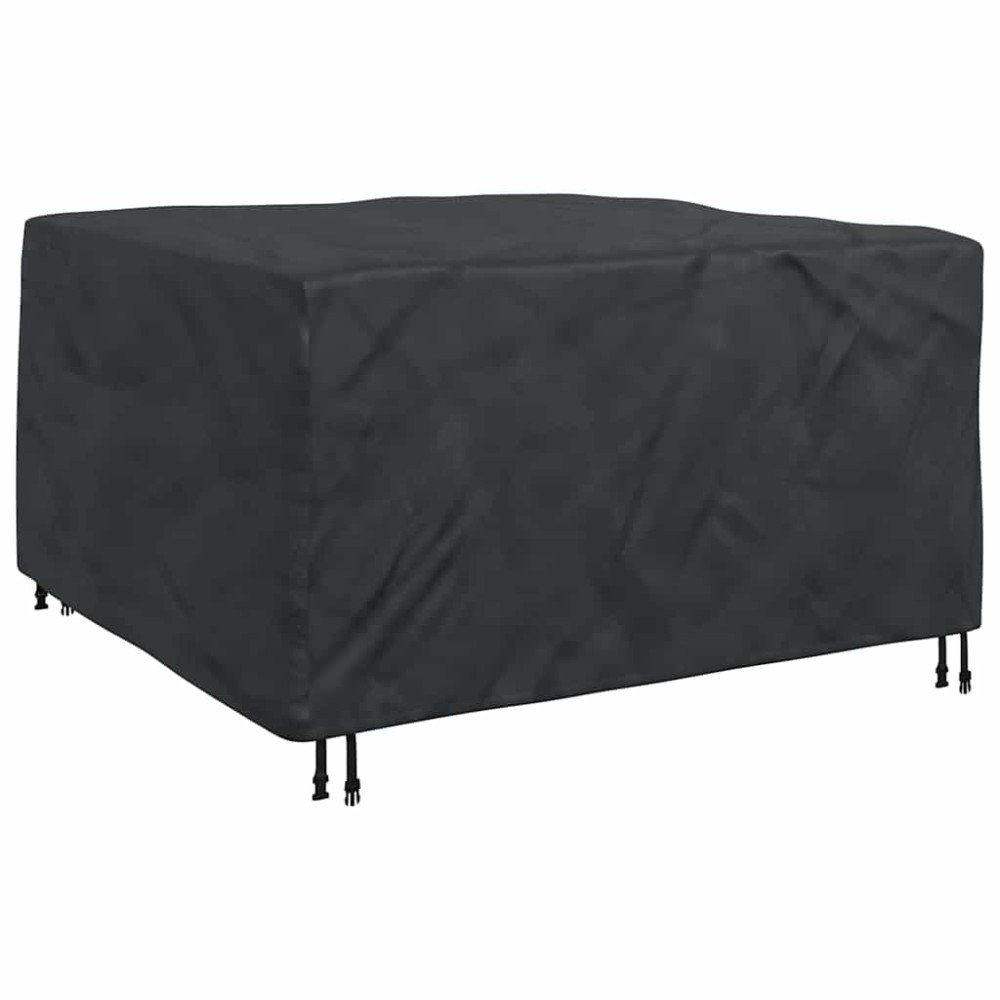 vidaXL Husă pentru mobilier de exterior Negru 150 x 150 x 75 cm 210D