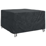 vidaXL Husă pentru mobilă Simplu Negru 150 x 150 x 75 cm 210D