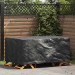 vidaXL Husă pentru mobilă Simplu Negru 172 x 113 x 73 cm 600D