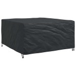 vidaXL Husă pentru mobilă Simplu Negru 180 x 190 x 85 cm 420D