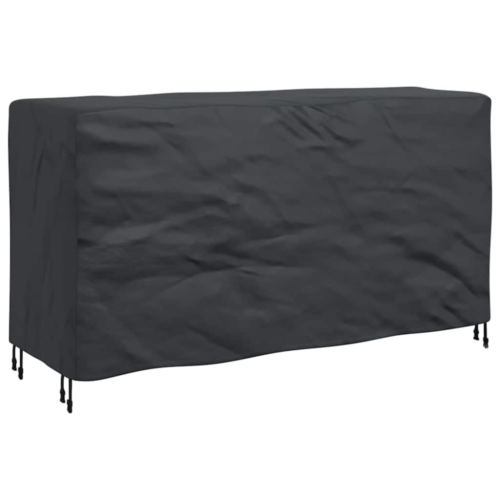 vidaXL Husă pentru mobilă Simplu Negru 180 x 70 x 90 cm 210D
