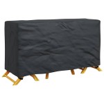 vidaXL Husă pentru mobilă Simplu Negru 180 x 70 x 90 cm 420D