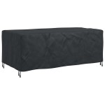 vidaXL Husă pentru mobilă Simplu Negru 200 x 110 x 70 cm 600D