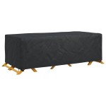 vidaXL Husă pentru mobilă Simplu Negru 300 x 110 x 70 cm 420D