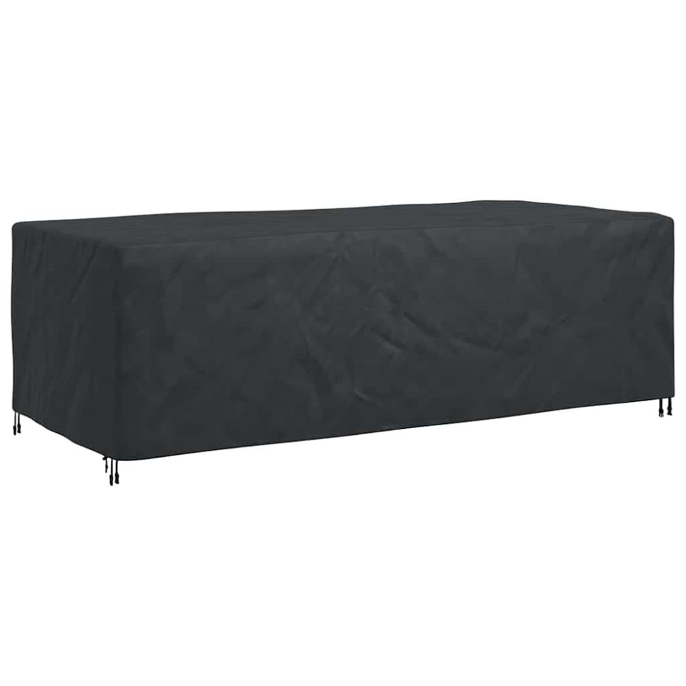 vidaXL Husă pentru mobilă Simplu Negru 300 x 140 x 90 cm 210D