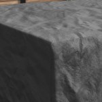 vidaXL Husă pentru mobilă Simplu Negru 300 x 200 x 90 cm 420D