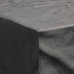 vidaXL Husă pentru mobilă Simplu Negru 300 x 250 x 70 cm 420D