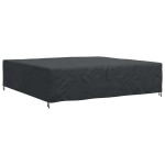 vidaXL Husă pentru mobilă Simplu Negru 300 x 300 x 70 cm 600D
