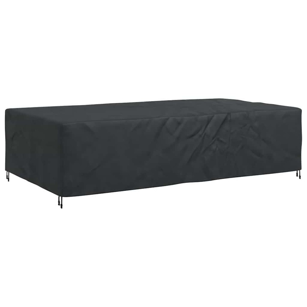 vidaXL Husă pentru mobilă Simplu Negru 315 x 180 x 74 cm 210D
