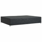 vidaXL Husă pentru mobilă Simplu Negru 400 x 300 x 70 cm 600D