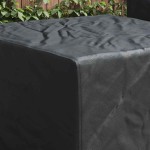 vidaXL Husă pentru mobilă Negru 99 x 99 x 60 cm Textil Oxford 210D