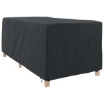vidaXL Husă pentru Leagăne Simplu Negru 74 x 210 x 40 cm țesătură