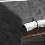 vidaXL Husă pentru Leagăn Negru 120 x 90 x 155 cm Textil Oxford 210D