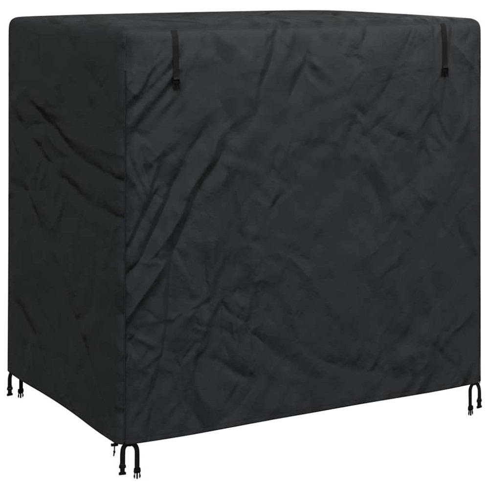 vidaXL Husă pentru Leagăn Simplu Negru 125 x 175 x 160 cm țesătură