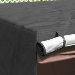 vidaXL Husă pentru Leagăn Negru 250 x 250 x 160 cm Textil Oxford 600D