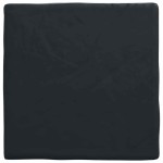 vidaXL Copertă pentru masă Simplu Negru 72 x 72 x 15 cm țesătură