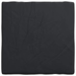 vidaXL Copertă pentru masă Simplu Negru 92 x 92 x 15 cm țesătură