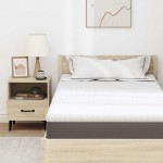 vidaXL Păturile pentru saltea Alb 120 x 200 cm vidaXL Păturile pentru saltea Alb 120 x 200 cm