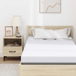 vidaXL Păturile pentru saltea Alb 120 x 200 cm vidaXL Păturile pentru saltea Alb 120 x 200 cm