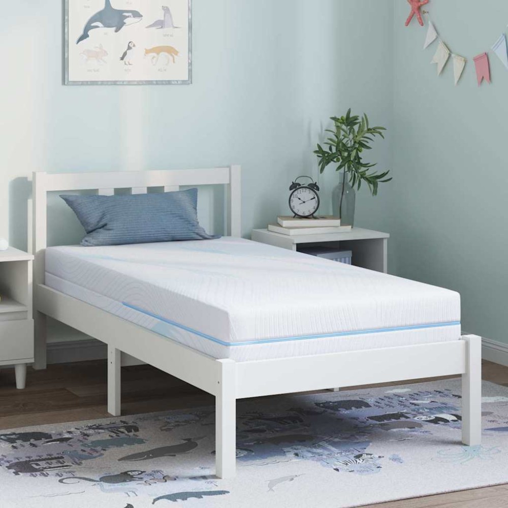vidaXL Saltele Alb 80 x 160 cm Țesătură jacquard din poliester 100%