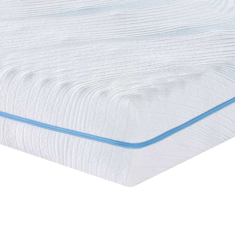 vidaXL Saltele Alb 90 x 200 cm Țesătură jacquard din poliester 100%
