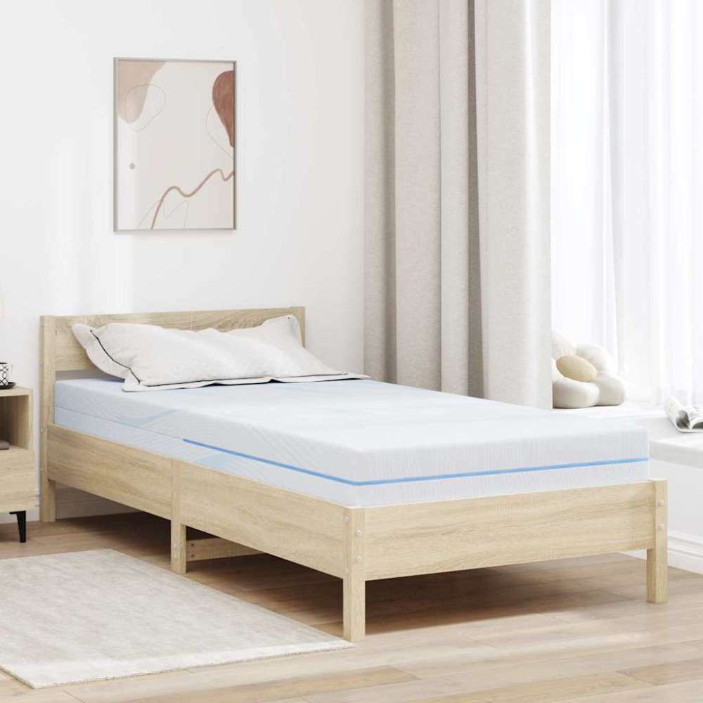 vidaXL Saltele Alb 120 x 200 cm Țesătură jacquard din poliester 100%