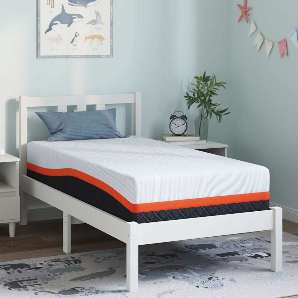 vidaXL Saltele Alb, Gri 80 x 160 cm