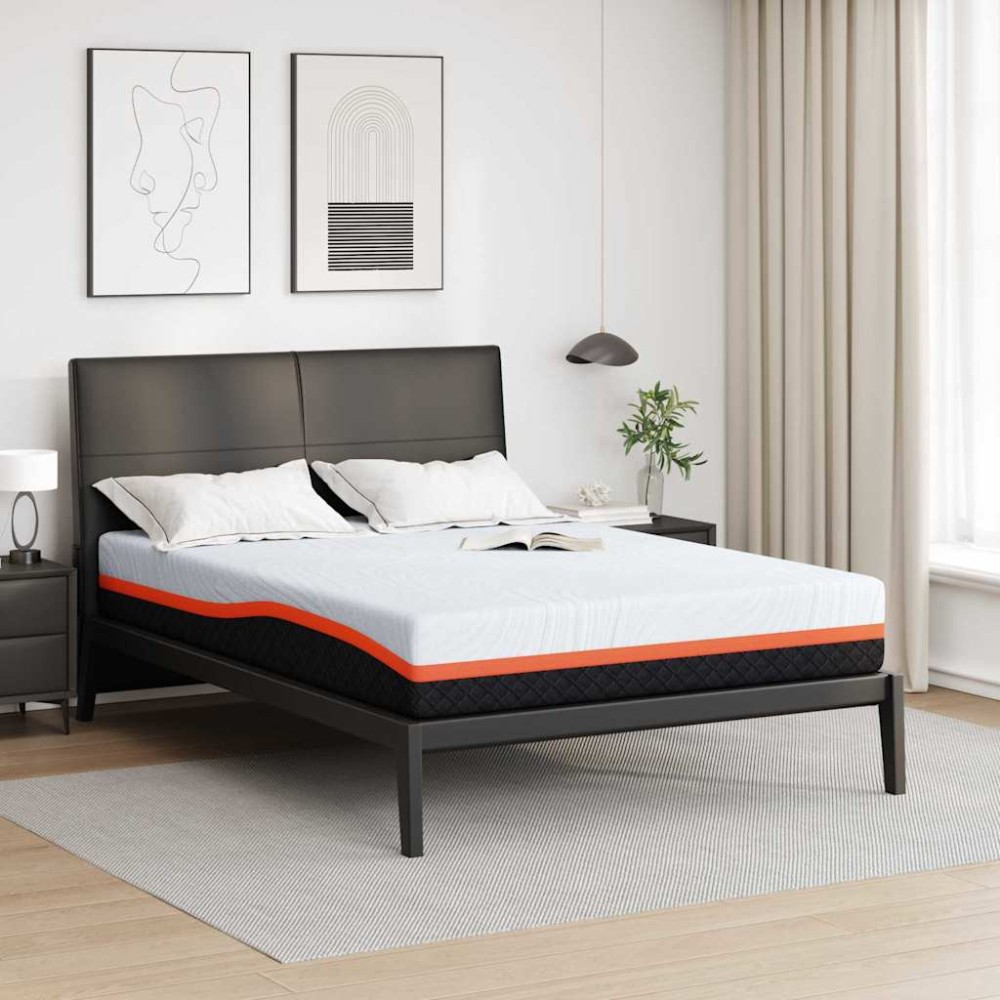 vidaXL Saltele Alb, Gri 140 x 190 cm