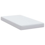 vidaXL Saltele Alb 80 x 160 cm Țesătură din 100% poliester vidaXL Saltele Alb 80 x 160 cm Țesătură din 100% poliester