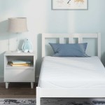 vidaXL Saltele Alb 80 x 160 cm Țesătură din 100% poliester vidaXL Saltele Alb 80 x 160 cm Țesătură din 100% poliester