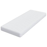 vidaXL Saltele Alb 80 x 200 cm Țesătură din 100% poliester vidaXL Saltele Alb 80 x 200 cm Țesătură din 100% poliester