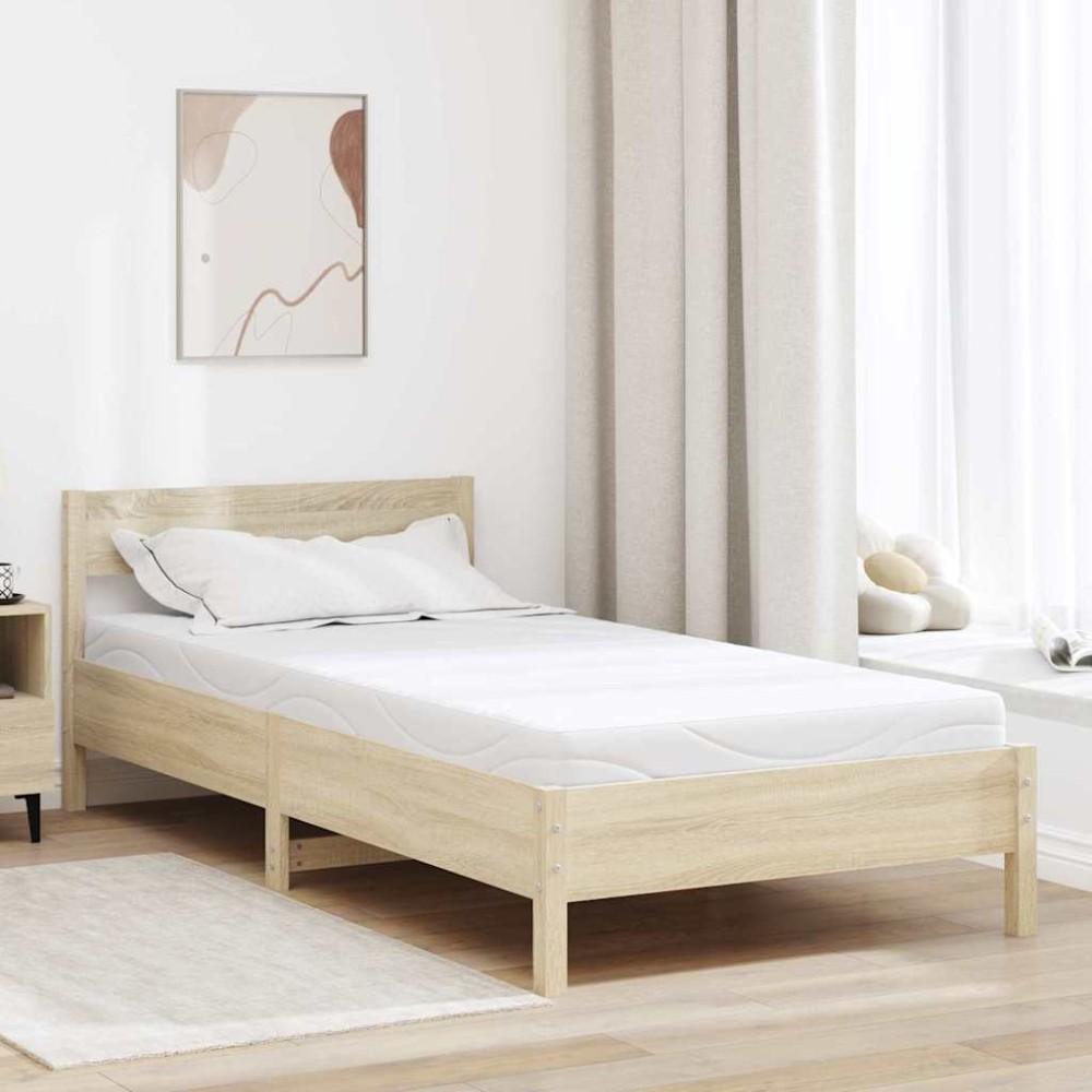 vidaXL Saltele Alb 120 x 200 cm Țesătură din 100% poliester