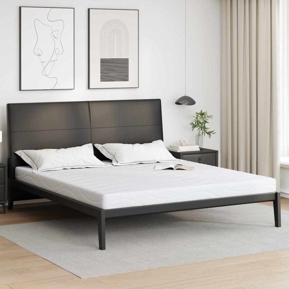 vidaXL Saltele Alb 180 x 200 cm Țesătură din 100% poliester