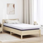 vidaXL Saltele Alb, Gri 90 x 200 cm vidaXL Saltele Alb, Gri 90 x 200 cm