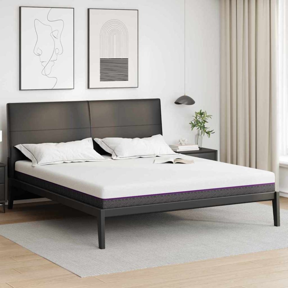vidaXL Saltele Alb, Gri 200 x 200 cm