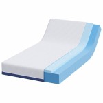 vidaXL Saltele Alb, albastru 90 x 200 cm vidaXL Saltele Alb, albastru 90 x 200 cm