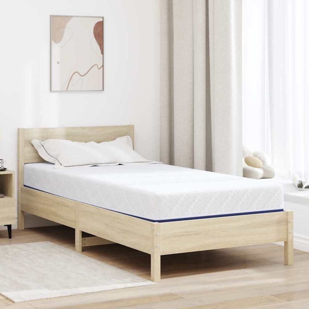 vidaXL Saltele Alb, albastru 100 x 200 cm