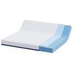 vidaXL Saltele Alb, albastru 200 x 200 cm vidaXL Saltele Alb, albastru 200 x 200 cm