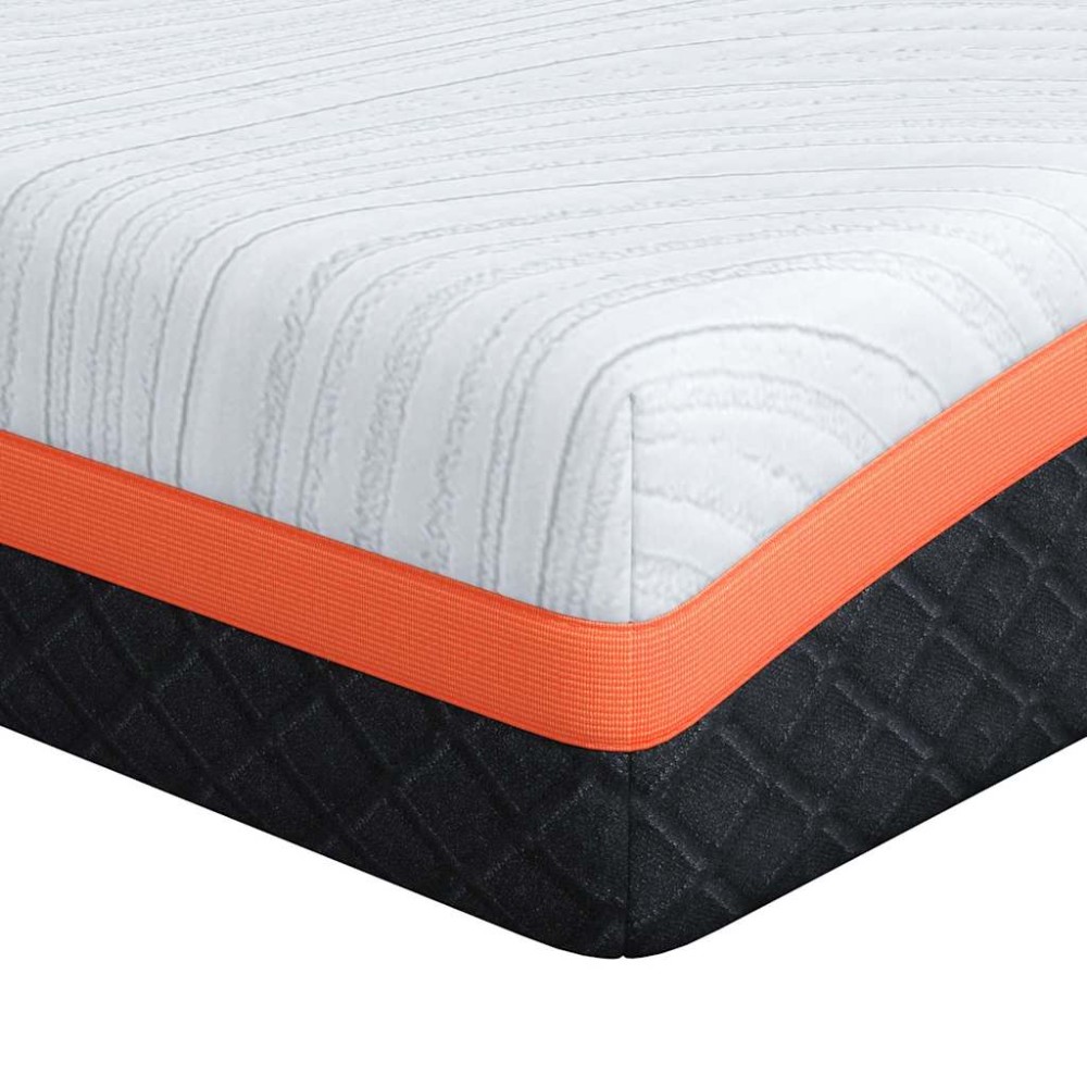 vidaXL Saltele Alb, Gri 90 x 200 cm