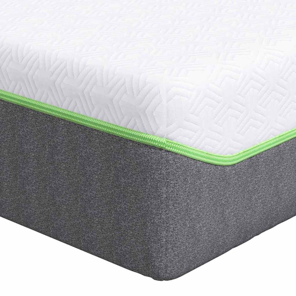 vidaXL Saltele Alb, Gri 90 x 200 cm