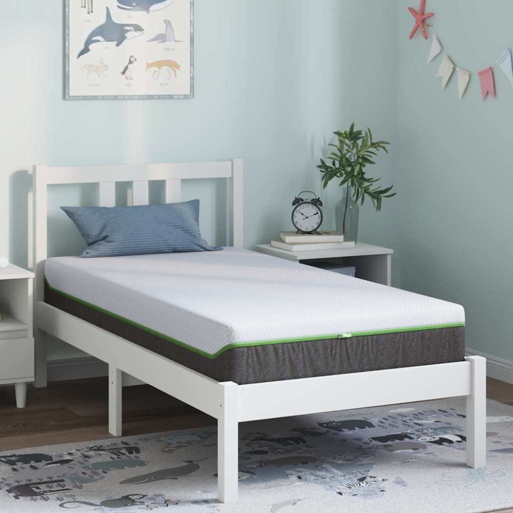 vidaXL Saltele Alb, Gri 80 x 160 cm
