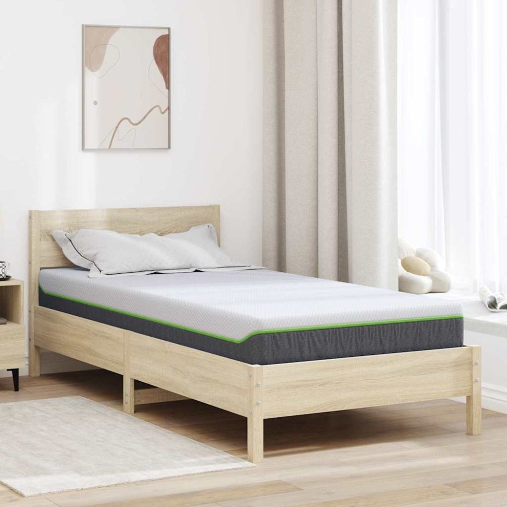 vidaXL Saltele Alb, Gri 90 x 190 cm
