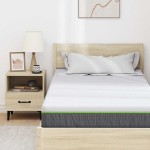 vidaXL Saltele Alb, Gri 90 x 200 cm vidaXL Saltele Alb, Gri 90 x 200 cm